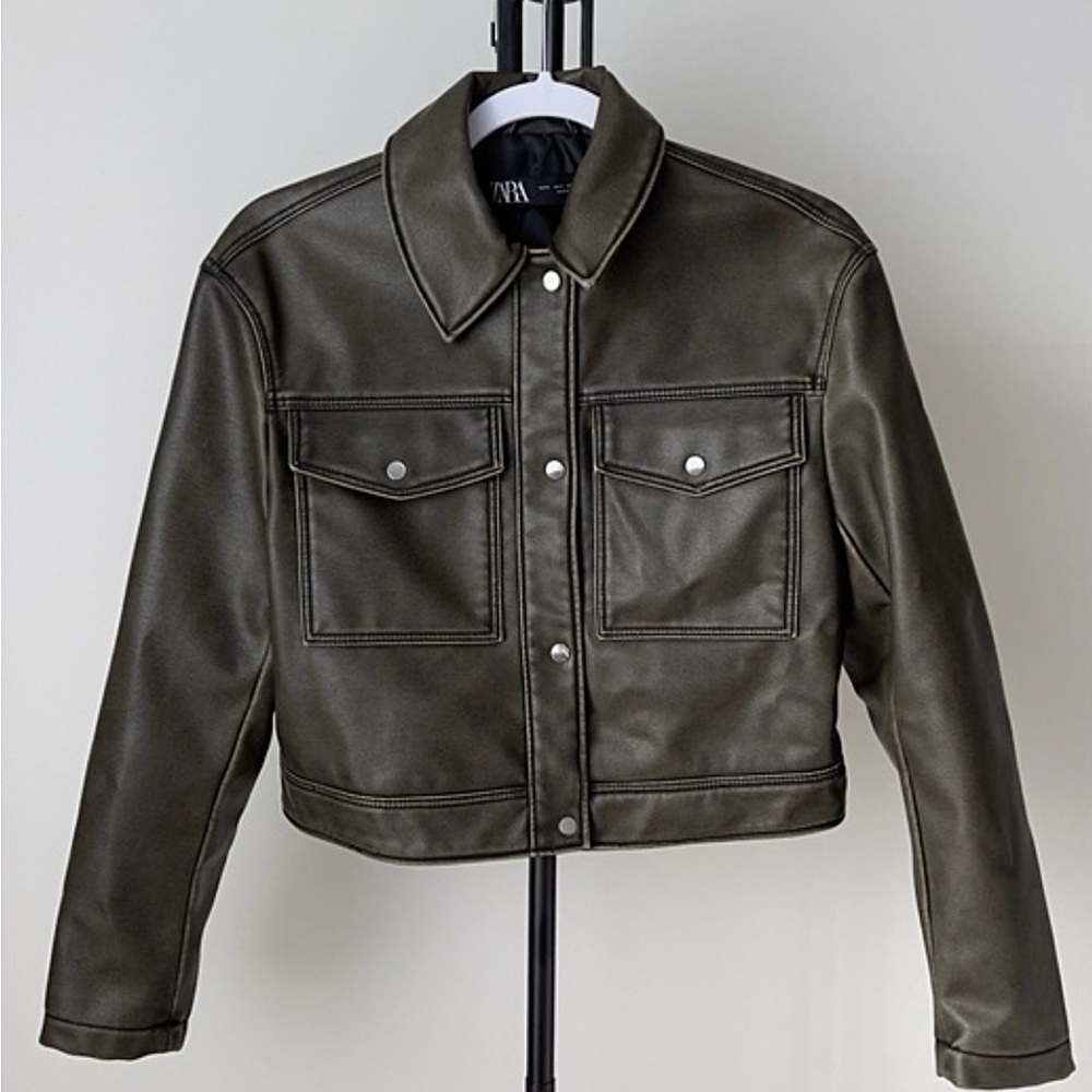 Zara Olive Green Jacket